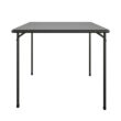 COSCO Premium 5-Piece Fabric Folding Chair & Classic 34"Vinyl Card Table Set, Black COSCO Premium 5-Piece Fabric Folding Chair & Classic 34"Vinyl Card Table Set, Black