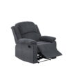 Lifestyle Solutions Reynolds Manual Standard Recliner, Slate Gray Microfiber Lifestyle Solutions Reynolds Manual Standard Recliner, Slate Gray Microfiber