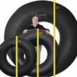 Bradley Bradley 38" Truck Tire Rubber Inner Tube | River and Snow Tube | Pool Closing
