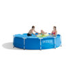 Intex 10' x 2.5' Circle 10" Deep Metal Frame Above Ground Pool