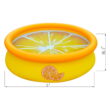 JLeisure 10 x 6.5' Rectangular Steel Frame & Orange Swimming Pool (2)