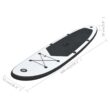 vidaXL Inflatable Stand Up Paddleboard Set Black and White 2727 vidaXL Inflatable Stand Up Paddleboard Set Black and White 2727