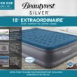 Beautyrest Extraordinaire 18" Queen Air Mattress with Built-in Pump