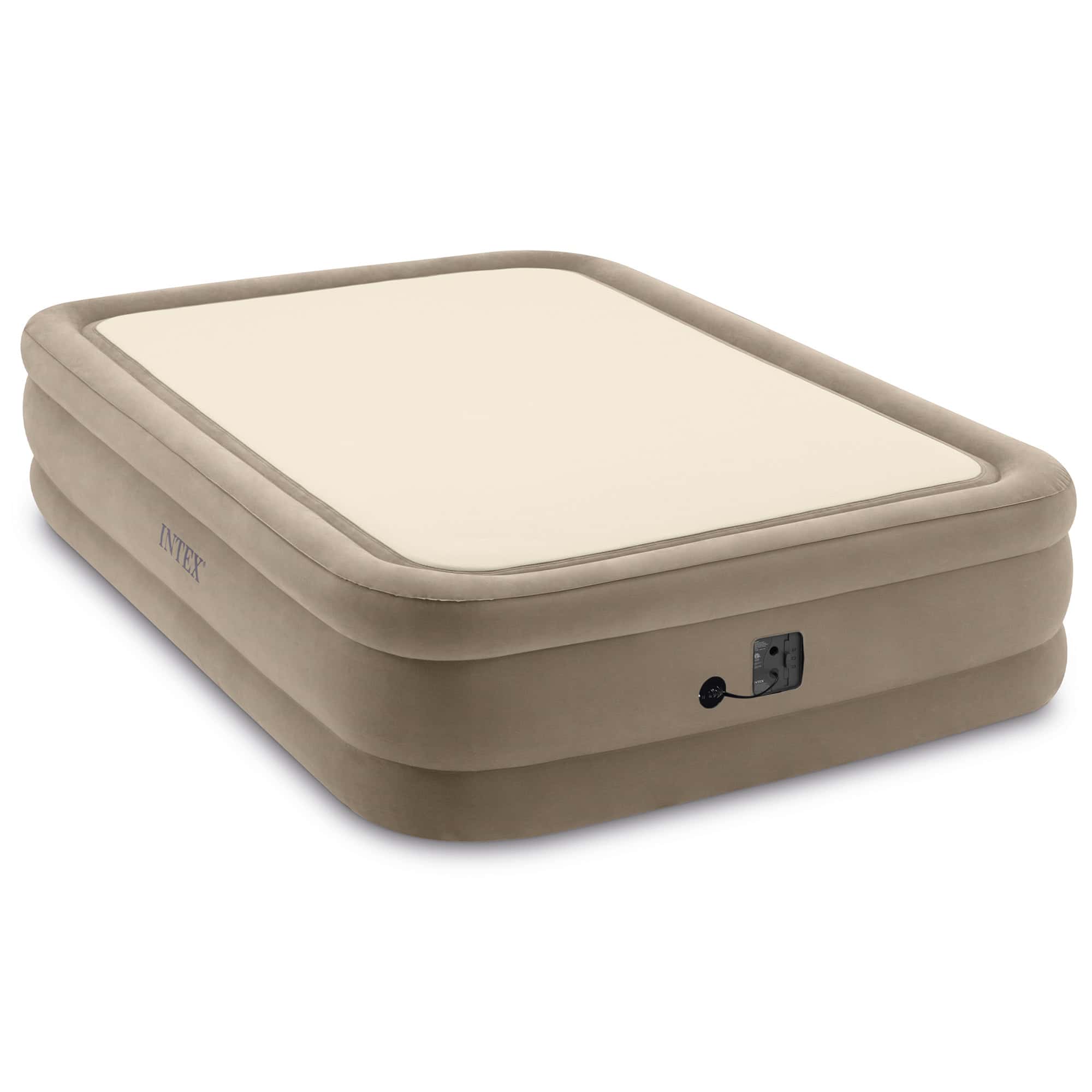 Intex 64477ED Queen Size Thermalux Airbed with Fiber-Tech Technology, Gold Intex 64477ED Queen Size Thermalux Airbed with Fiber-Tech Technology, Gold - Image 2