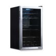 Newair Beverage Refrigerator Cooler |126 Cans Free Standing with Glass Door
