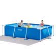 Intex 9.8' x 29.5" Rectangular Frame Above Ground Outdoor Backyard Swimming Pool