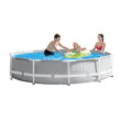 Intex 10ft x 10ft x 30in Pool w/ 10 Foot Round Pool Cover and Filter Cartridge