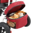 LALAHO Baby Trike, 5-in-1 Kids Stroller Tricycle, Red