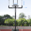 MaxKare Portable Basketball Hoop & Goal Basketball System Basketball Equipment Height Adjustable 7 Ft. 6 In. - 10 Ft. with 44 In. Indoor Outdoor