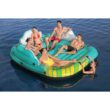 Bestway - Hydro-Force 9’6” Sunny Lounge 5-Person Inflatable Island Blue Adult