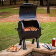 Oklahoma Joe’s Hitch Portable Charcoal Grill, Black