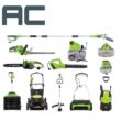 Greenworks 10 Amp 16-inch Corded Electric Walk-Behind Push Lawn Mower, 25142