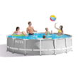 Intex 14 Foot x 42 Inch Prism Frame Above Ground Swimming Pool Set with Filter