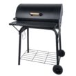UTEN Outdoor BBQ Grill Charcoal Barbecue Pit Backyard Meat Cooker Smoker Black