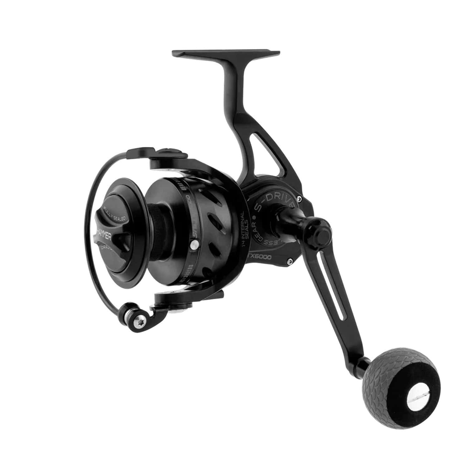 Tsunami TSSTX6000-BK Saltwater Spinning Sealed Reel Black Tsunami TSSTX6000-BK Saltwater Spinning Sealed Reel Black - Image 2