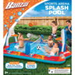 Banzai Outdoor Inflatable Sports Arena 4 In 1 Play Center Pool, For Ages 3+