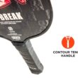 Onix Outbreak Pickleball Paddle, Red