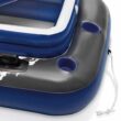 Intex River Run Connect Inflatable Tube (4 Pack) & Mega Chill II Beverage Float