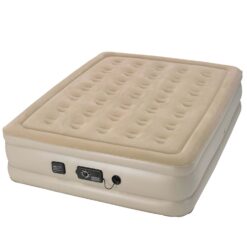 Insta-bed 19" Raised Queen Air Mattress with neverFLAT AC Pump