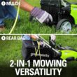 Greenworks 10 Amp 16-inch Corded Electric Walk-Behind Push Lawn Mower, 25142