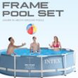 Intex 10ft X 30in Prism Frame Pool Set with Filter Pump