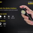 Combo: Nitecore HC35 Rechargeable LED Headlamp - 4 x CREE XP-G3 S3 w/Extra 2140 Battery and UI1 USB Charger +Free Eco-Sensa USB Cord