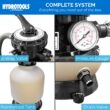SwimLine 71405 14 in. Sand Filter Combo - 0.5 HP
