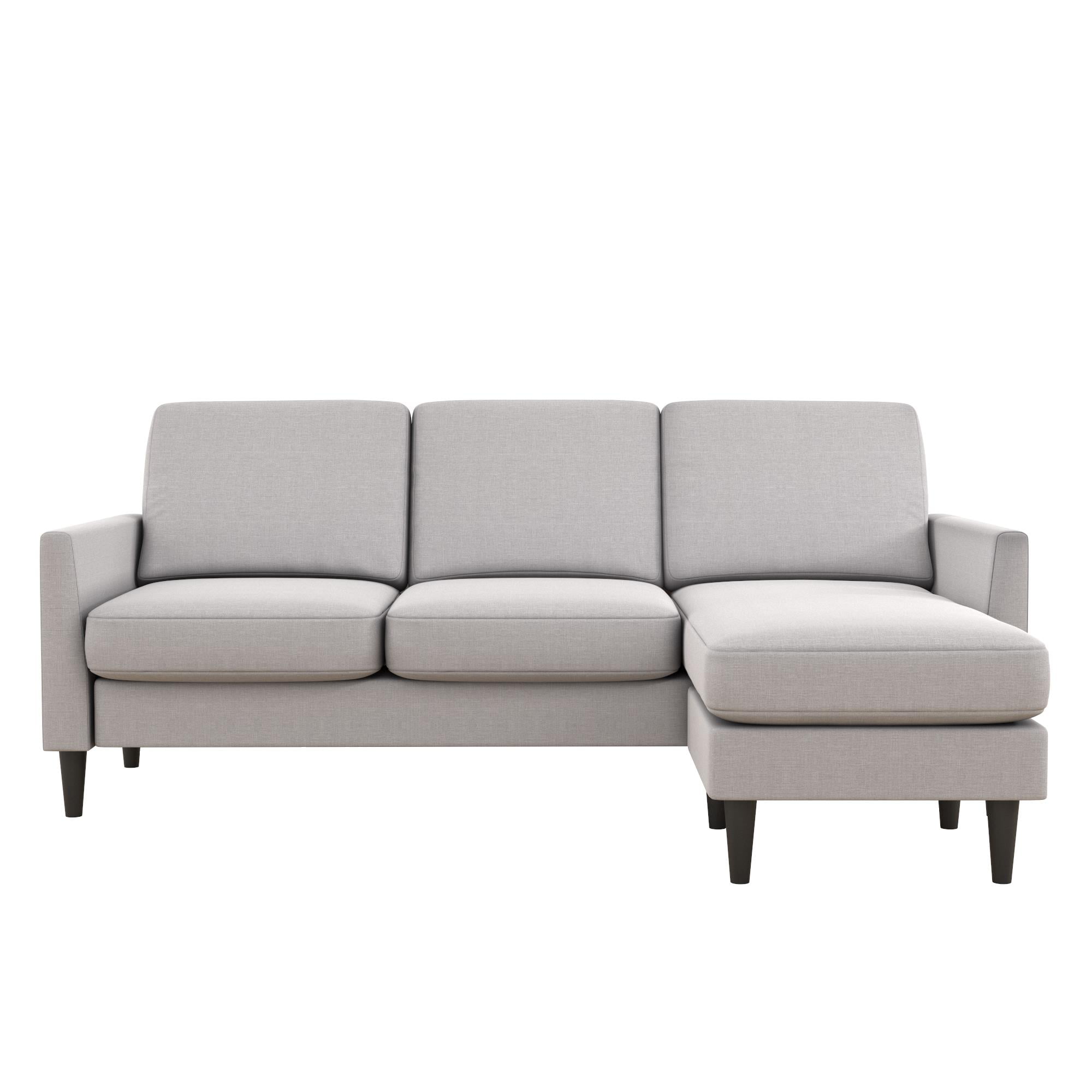 Mr. Kate Winston Reversible Sofa Sectional, Light Gray Linen Mr. Kate Winston Reversible Sofa Sectional, Light Gray Linen - Image 12