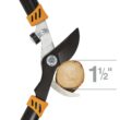 Fiskars Lopper and Pruner Garden Tool 3-Piece Set with Stainless Steel Blades