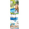 Intex 14ft x 33in Rectangular Above Ground Backyard Swimming Pool with Filter
