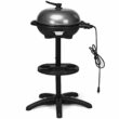 Costway Electric BBQ Grill 1350W Non-stick 4 Temperature Setting Outdoor Garden Camping