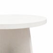 Queer Eye Liam Round Coffee Table, Plaster