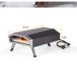 Sophia & William Portable 13" Gas Pizza Oven with Set of Pizza Baking Tools for Outdoor Camping