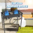 Kapas Outdoor & Indoor Portable Propane Stove, Double Burners