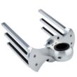 TCMT 2 Racks CNC Wakeboard Tower Rack CFR-WA-2 Bat Back Boat Surfboard / Kneeboard Holder Silver