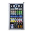 Newair Beverage Refrigerator Cooler |126 Cans Free Standing with Glass Door