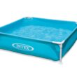 Intex Mini Frame Kiddie 4ft x 4ft x 12in Beginner Frame Swimming Pool (5 Pack)
