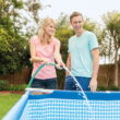 Intex 9.8' x 29.5" Rectangular Frame Above Ground Outdoor Backyard Swimming Pool