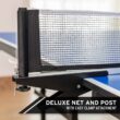 HEAD 1-1-33012-DS 12 Millimeter Surface Match Point Ping Pong Table with Net