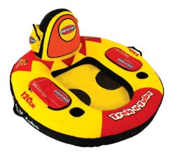 Sportsstuff Trek N Tube Inflatable Water Tube with Cooler, Cup holder, & Pockets