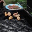 MF Studio 34'' Charcoal Grill Extra Large Portable BBQ Grill, Black