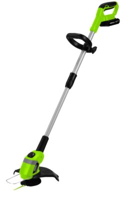 Earthwise LST02010 10" Cordless Electric 20-Volt Grass String Trimmer (2Ah Battery and Charger Included)