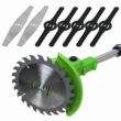 Cordless Electric Weed Eater Battery Powered Lightweight Weed Grass Trimmer Edger For quickly trims over-long weeds on lawn garden