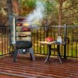 Pit Boss 3-Series Analog Vertical Smoker in Blue Hammertone - PBV3A1