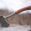 Estwing Sportsman's Axe - 12" Camping Hatchet with Forged Steel Construction & Genuine Leather Grip - E14A 12" (Inches) Estwing Sportsman's Axe - 12" Camping Hatchet with Forged Steel Construction & Genuine Leather Grip - E14A 12" (Inches)