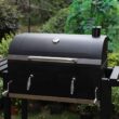 MF Studio 34'' Charcoal Grill Extra Large Portable BBQ Grill, Black