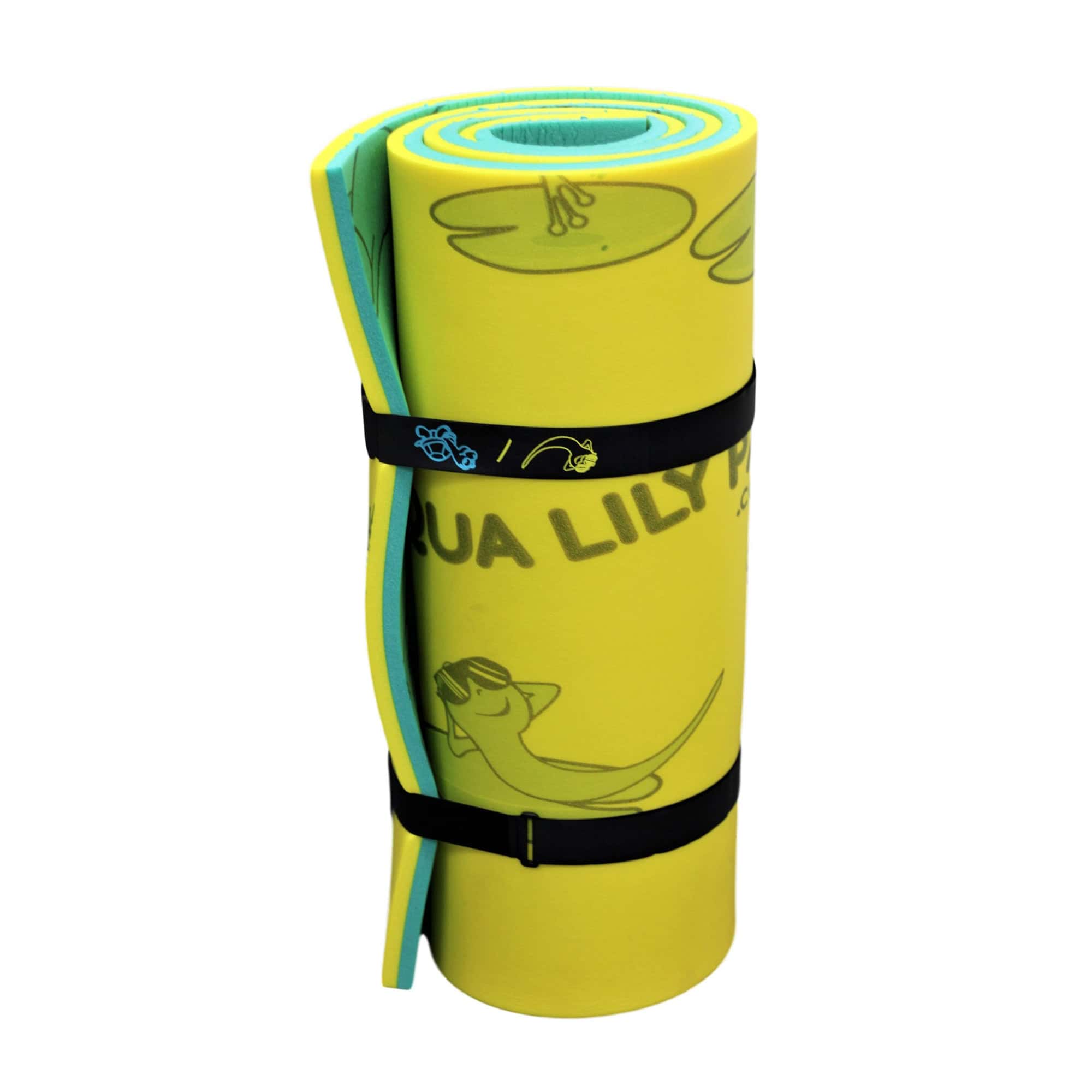 AquaLily Foam Pad Double Tadpole Floating Foam Pad 9' x 3' AquaLily Foam Pad Double Tadpole Floating Foam Pad 9' x 3' - Image 2