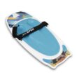 Xspec Kneeboard with Hook for Knee Surfing Boating Waterboarding, White Xspec Kneeboard with Hook for Knee Surfing Boating Waterboarding, White
