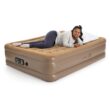 Insta-bed 19" Raised Queen Air Mattress with neverFLAT AC Pump