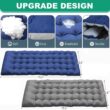 Slsy Folding Bed Cot: 3.3 Inch Mattress, Pillow, 4-Reclining Positions, Camping Guest Bed